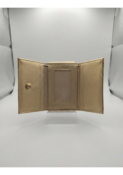 Cesur Çanta Şık Gold Çok Bölmeli Küçük Çanta Cüzdanı Gümüş