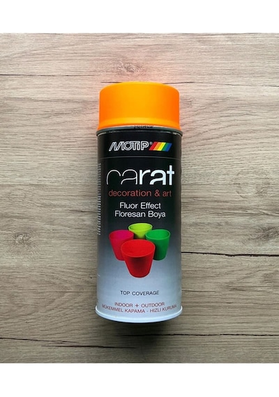 Motip Carat Fosforlu Turuncu Floresan Boya Motip Carat Fosforlu Turuncu Floresan Boya