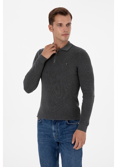 U.S. Polo Assn. Erkek Antrasit Melanj Basic Kazak 50313685-VR081
