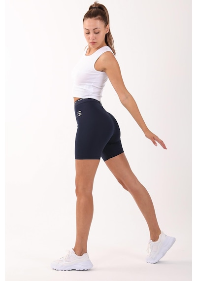 Maraton Active Slimfit Kadın Koşu Açık Lacivert Şort 21198-açık Lacivert