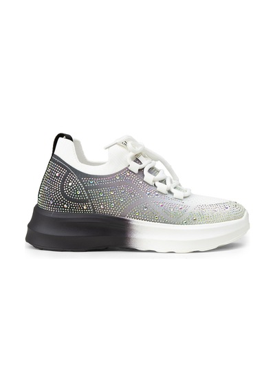 Deery Kadın Taş Detaylı Siyah Sneaker Ayakkabı - K0516zsyhc01 Siyah
