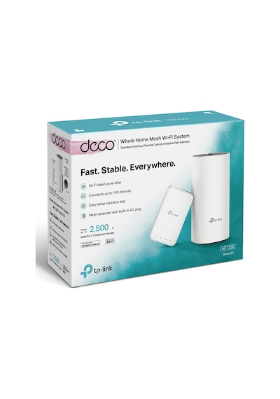 TP-Link Deco E3 1200 Mbps 5 Ghz Wi-Fi Mesh Sistemi 2'li