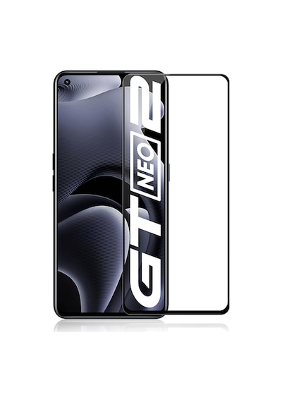 Realme Gt2/gt Neo2 Tam Kaplayan Çerçeveli Cam Koruyucu - Al3276