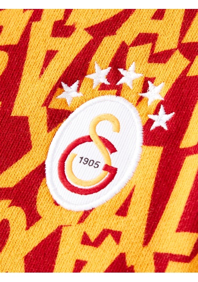 Gsstore Galatasaray Bebek Ceket B252038 Sarı - Kırmızı