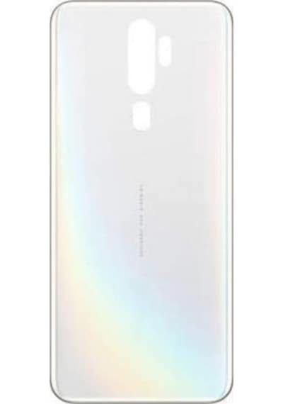 Teknonet Oppo A5 2020 Uyumlu Batarya Kapağı - Beyaz Beyaz