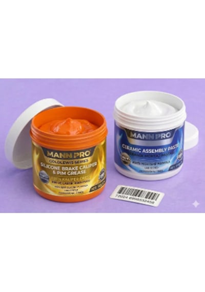 Mann Pro Kaliper Pimi Gresi + Goldlewis & Seramik Bazlı Montaj Pastası Fren Bakım Yağ Seti 2 x 100 G