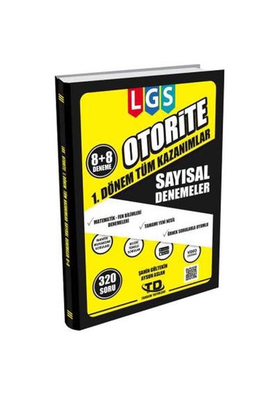 Tandem 8. Sınıf Lgs Otorite 1. Dönem Sayısal Denemeleri