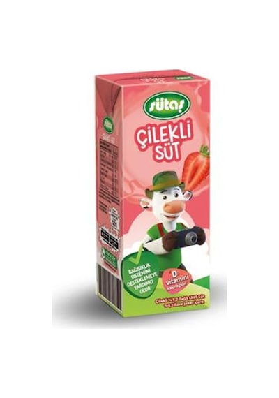Sütaş Süt Çilekli 200 ML