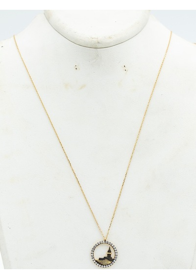 14 Ayar Altın Kolye-2.29Gm-44Cm