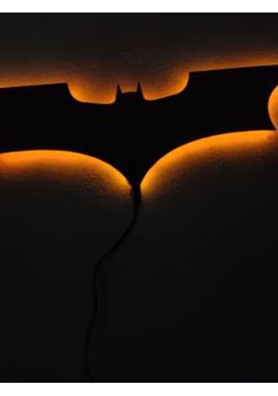 Batman Logo Led Işıklı Tablo