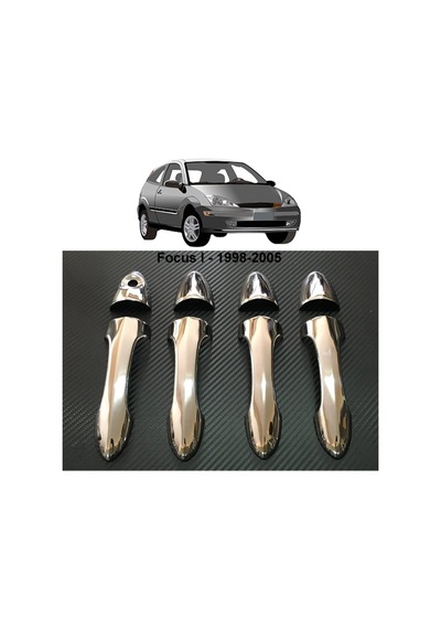 Ford Focus 1 Krom Kapı Kolu Kromu 4 kapı 1998-2005 P.Çelik