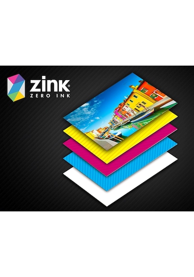 Hp Sprocket 5,8 X 8,7 Cm Birinci Sınıf Çinko Çıkartma Fotoğraf Ka