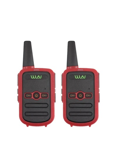 Wln Kd-c51 16 Kanal 3-5 Km Kırmızı Kasa İkili Telsiz Şarj Aleti Dahil