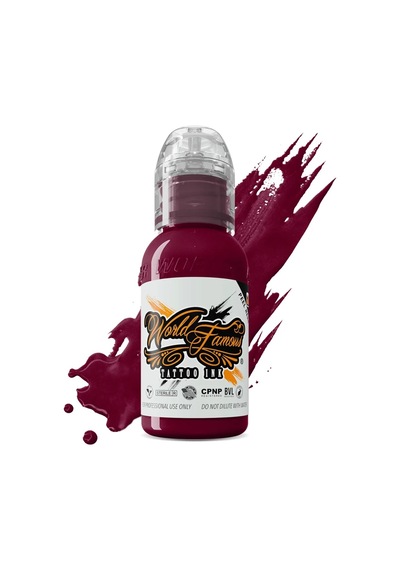 Master Mike Abby Magenta - World Famous Ink Dövme Boyası - 30ml/1oz