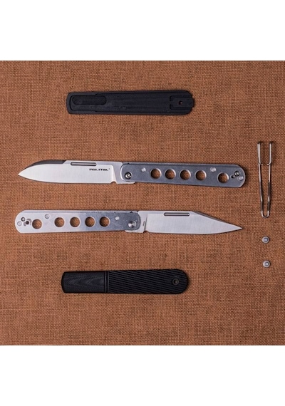 Real Steel Barlow Rb-5 G10 Sap N690 Çelik Kamp Çakısı 8022b Kum