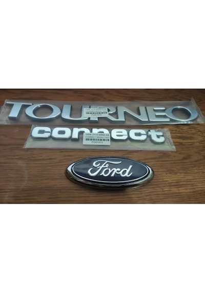 Tourneo Connect 2007 - 2013 Bagaj Yazısı Ön Ve Arka Arma Logo 4lü Takım