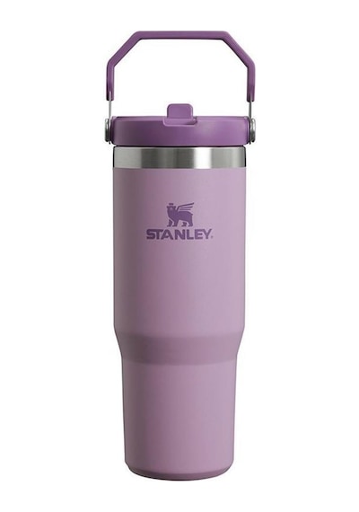 Stanley The Iceflow Flip Straw Pipetli Termos Bardak 0.89 Lt Lila