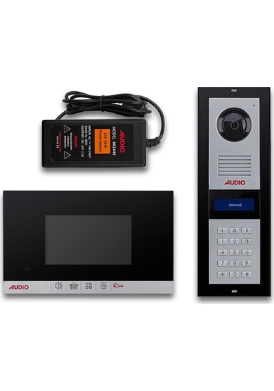 Audio 3002 8 Daire Görüntülü Şifreli 4.3'' Diafon Sistemi