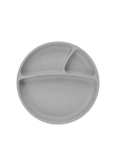 Silikon Tabak Vakum Tabanlı Porsiyon Powder Grey Gri Gri