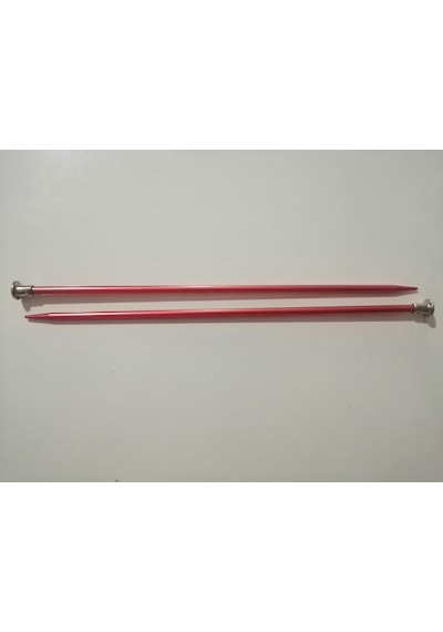 Abarta 5,0mm Renkli Metal Örgü Çocuk Şişi 25 Cm-kırmızı 1 Adet