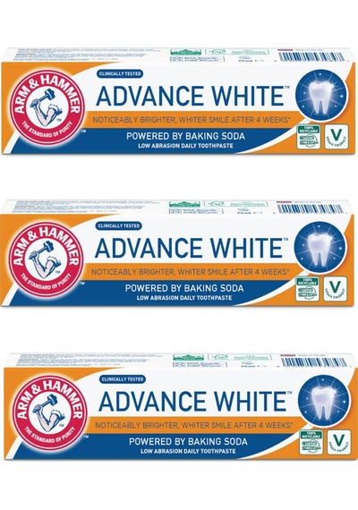 Arm&hammer Advance White-3 Ton Beyaz Diş Macunu 75 Ml X 3 Adet
