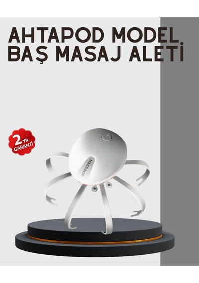 Kafa Derisi Masaj Aleti Usb-c Şarjlı Rahatlatıcı Ve Canlandırıcı Masaj