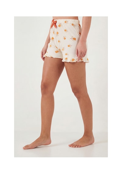 Lela Bayan Pijama Takımı 6097715 Ekru-sarı Ekru-sarı