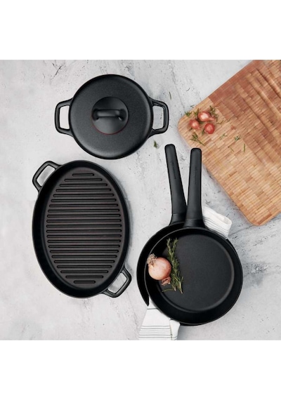 Korkmaz A1354 Gusto Plus Kısa Tencere 24X6.5