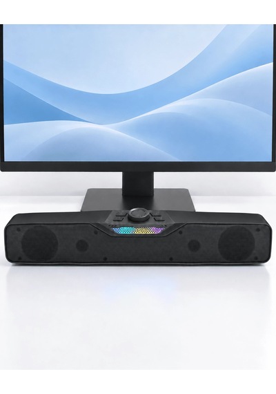 Mey İthalat Masaüstü Soundbar Hoparlör Siyah