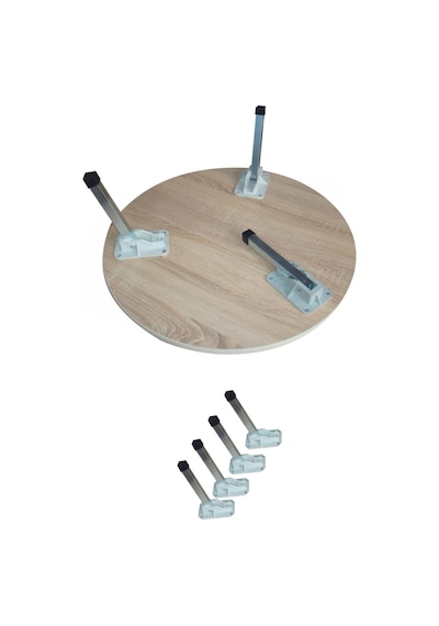 Katlanır Yer Sofrası Metal Ayağı, Sofra Ve Sini Altı Ayakları 4 Adet Katlanır