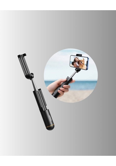 Bluetooth Lu Işıklı Selfie Çubuğu - Katlanabilir 130 Cm
