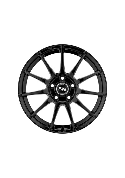 Msw-85 Cant 4x100 17x7 Et37 63.4 Gloss Black Jant Desıgned By O.z. (4 Adet)