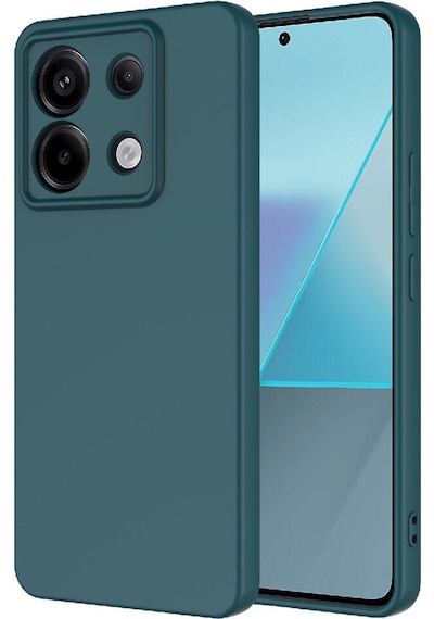 Xiaomi Redmi Note 13 Pro 5g Uyumlu Zore Mara Lansman Kılıf-koyu Yeşil Koyu Yeşil