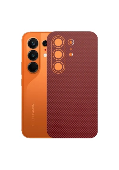 Kapps Tecno Camon 50 Ultra İle Uyumlu Fiber Serisi Premium Arka Kapak Kaplama Kenarlar Yoktur 49657367