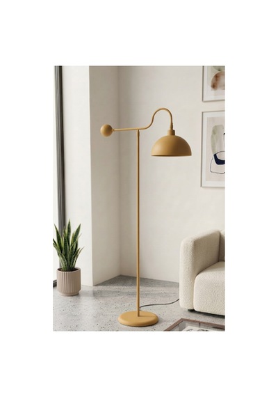 Arvena Eskitme Metal Premium Tasarım Hareketli Başlıklı Şapkalı Ayaklı Lambader E27 Duy Uyumlu Modern Minimalist Dekoratif Zemin Lambası Salon Oturma Odası Köşe Okuma Lambası