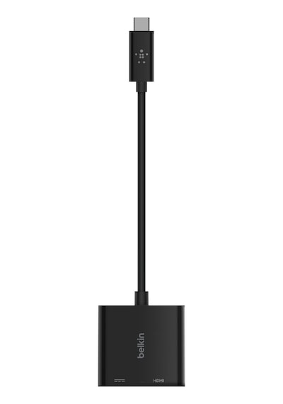 Belkin Usb-c-hdmi Adaptörü Şarj Cihazı Avc002btbk,4k Uhd Videoyu,