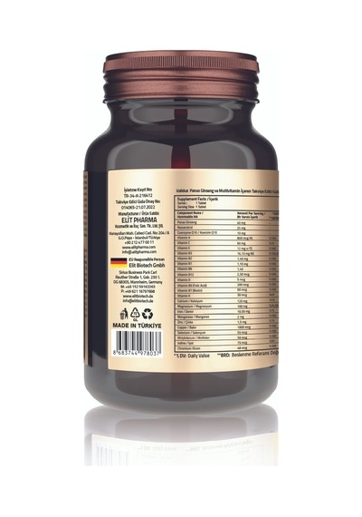 Energy Daily Multivitamin 30 Tablets