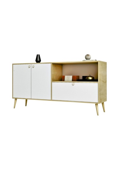 Floradesign Zara Konsol / Konsol / Çok Amaçlı Dolap 160 Cm Meşe