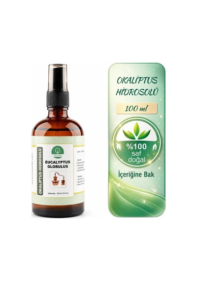 % 100 Doğal Saf Okaliptus Hidrosolü Ağız Bakımı 100 Ml