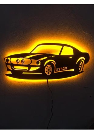 Araba Led Işıklı Tablo (523524751)