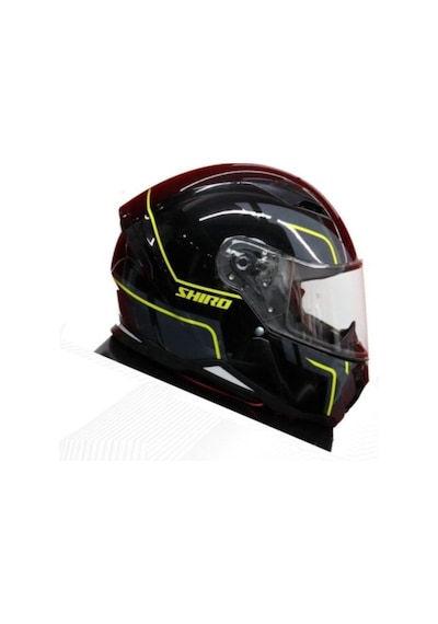 Shıro 100116 Fullface Hunter Performc Kapalı Kask Siyah