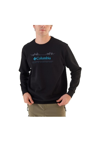 Columbia Cs0329 Csc M Nature And Back Crew Sweatshırt Siyah-siyah Siyah