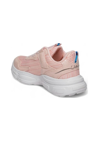 Alessio 010-25 Simli Maskotlu Kız Çocuk Sneaker Pudra Pembe 31-35 Pudra