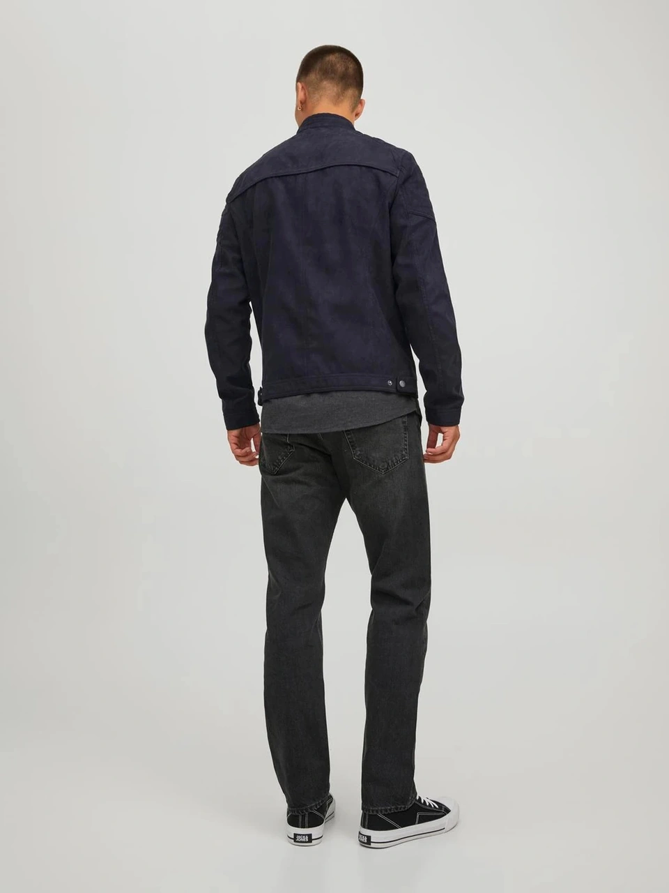Jack & Jones Jack&jones 12147218 Erkek Mont - Siyah Nubuk Sıyah Nubuk