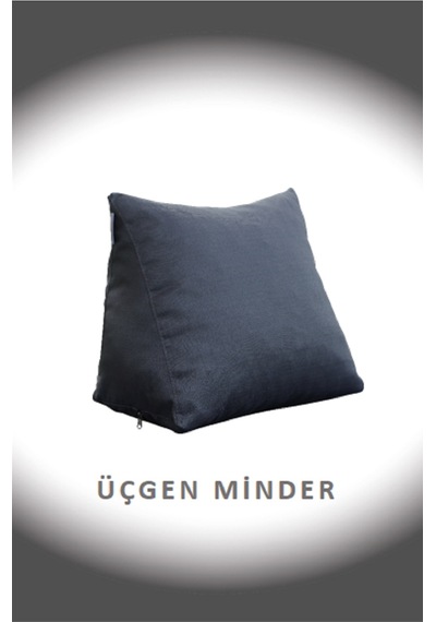 Dekosoy Üçgen Minder Antrasit