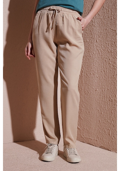 Fashion Friends Bayan Pantolon 25y0477k1 Bej Bej