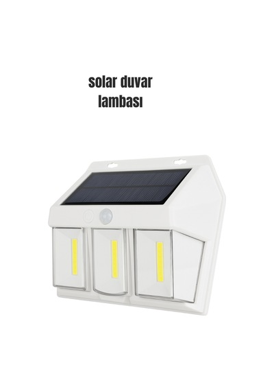 Suya Dayanıklı Solar Duvar Lambası Akıllı Gece Sensörlü Işık