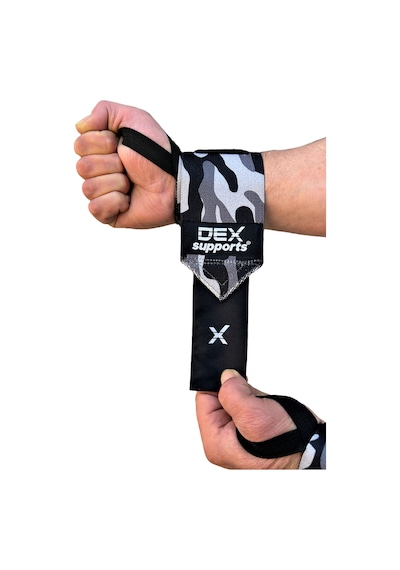 Dex Supports Bileklik Fitness Bilek Desteği Wrist Wraps Kamuflaj 2 Adet