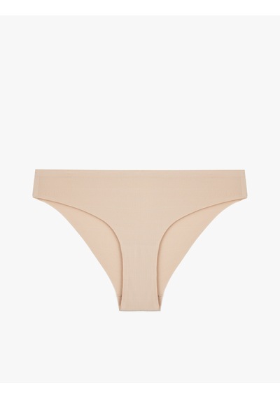 Koton Rahat Kalıp Dokulu Brief Külot Ten Rengi 6slk30080mk