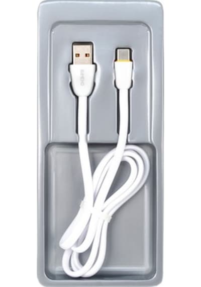 İmeng ML109 3.1 A Usb A To Type-C Data Ve Hızlı Şarj Kablosu Beyaz